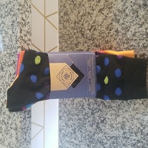 Gallery Seven Men's Socks sz 13-15 3-Pack, Multi Color NWT